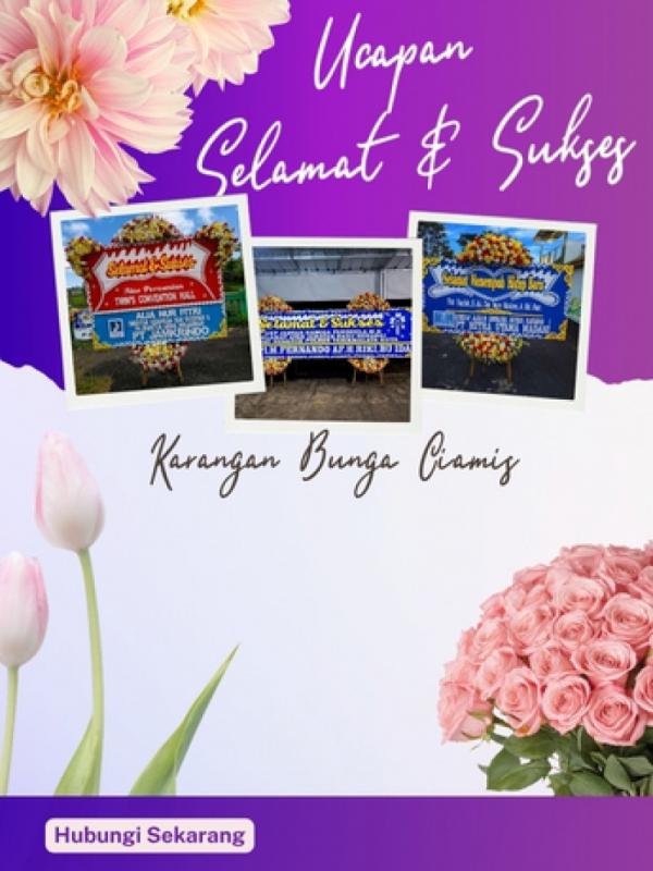 Karangan Bunga Selamat & Sukses