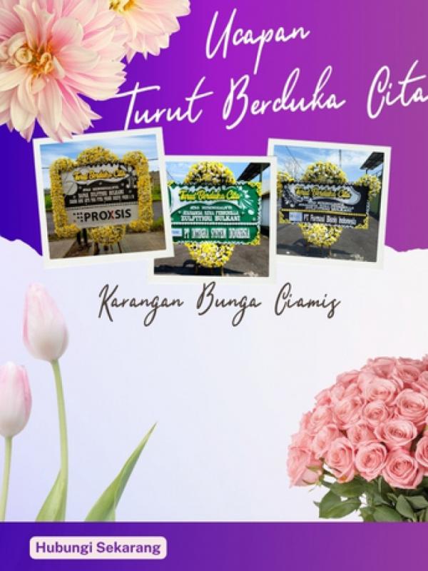 Karangan Bunga Turut Berduka Cita
